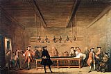 Jean Baptiste Simeon Chardin Wall Art - The Game of Billiards
